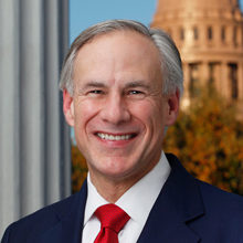 Texas Gov. Greg Abbott hedshot