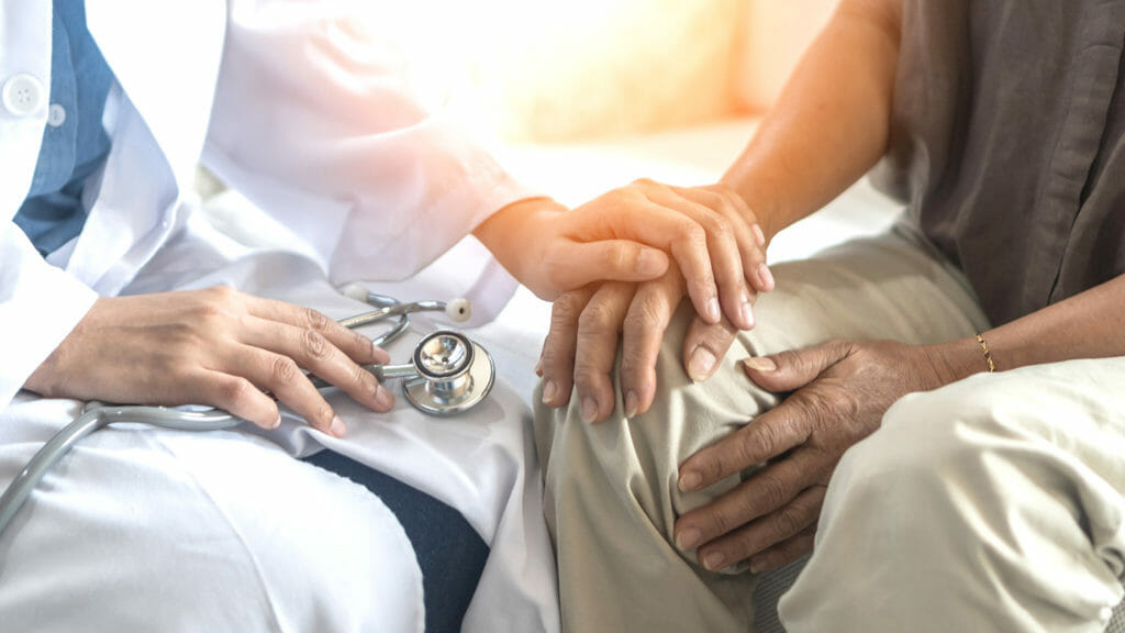 Collaborative home-based palliative care cuts risk of hospital death by 48%