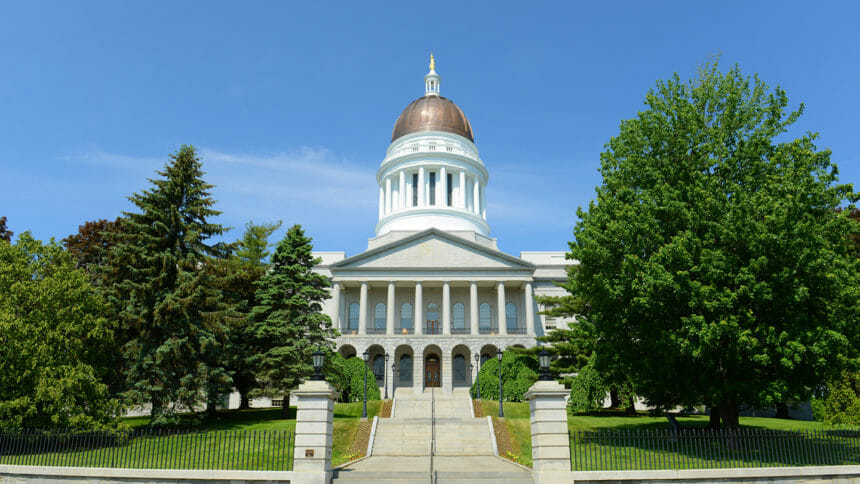 Maine State House is the state capitol of the State of Maine in Augusta, Maine, USA.