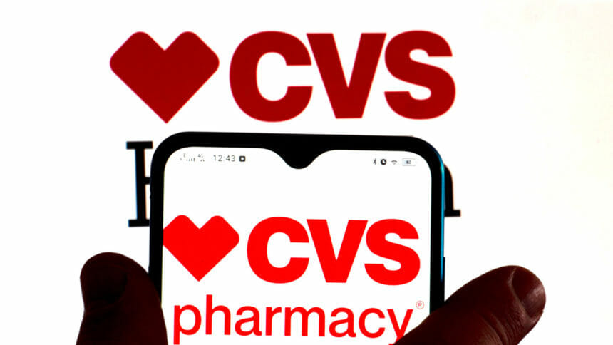 CVS illustration on smartphone