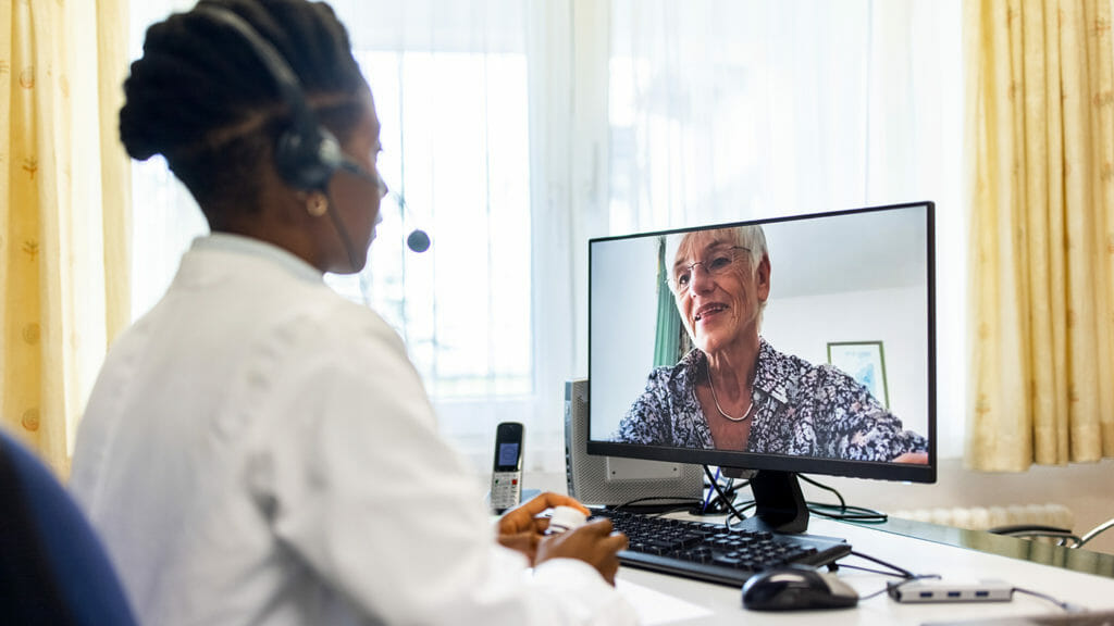 Video call technology simplifies calls for seniors