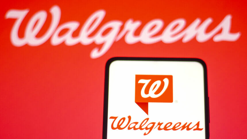 Walgreen logo on Smartphone