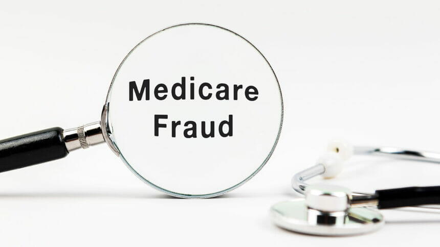 magnifying glass Medicare fraud