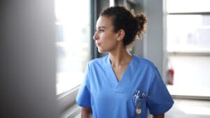 Portrait of a femle nurse